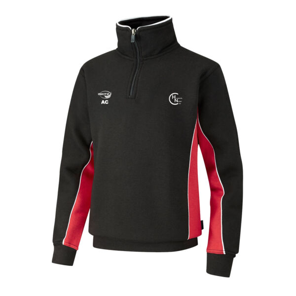 Hucclecote Netball 1/4 Zip Top Adult B250 Thumbnail